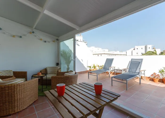 Atico-solarium Hall By Cadiz4rentals *