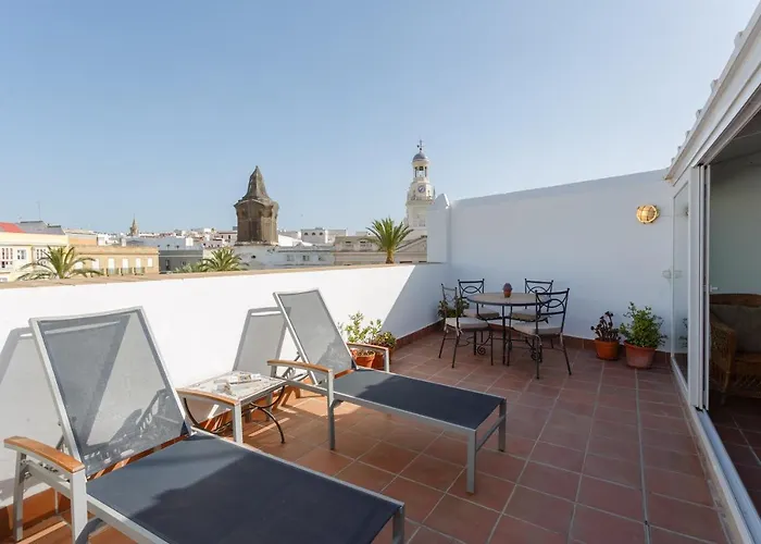 Atico-solarium Hall By Cadiz4rentals