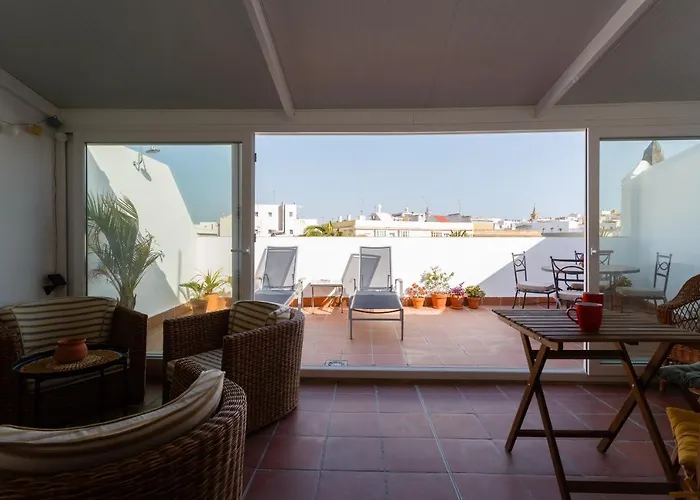 Atico-solarium Hall By Cadiz4rentals