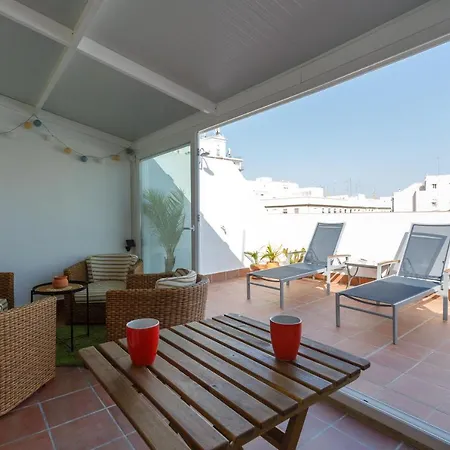 Atico-solarium Hall By Cadiz4rentals *