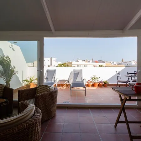 Atico-solarium Hall By Cadiz4rentals