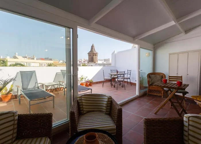 Atico-solarium Hall By Cadiz4rentals