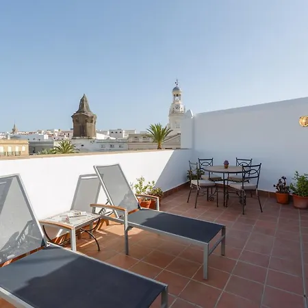 Atico-solarium Hall By Cadiz4rentals