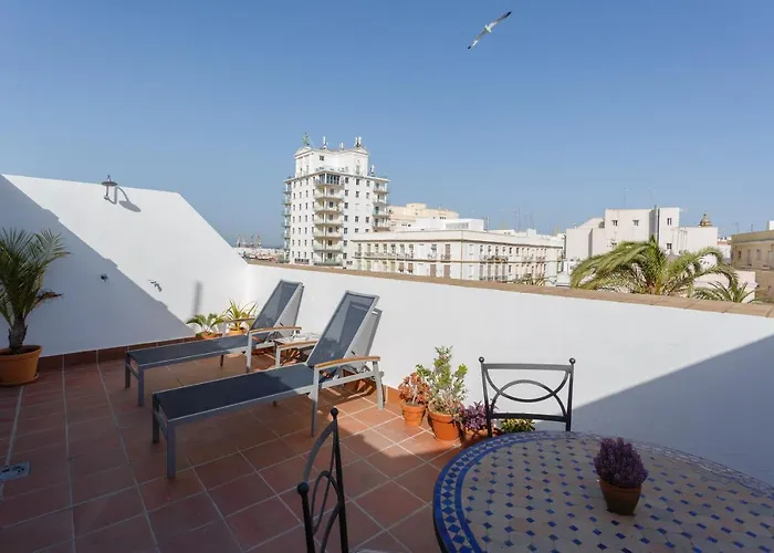 Atico-solarium Hall By Cadiz4rentals