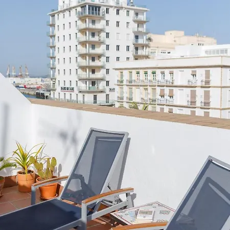 Atico-solarium Hall By Cadiz4rentals Apartman *